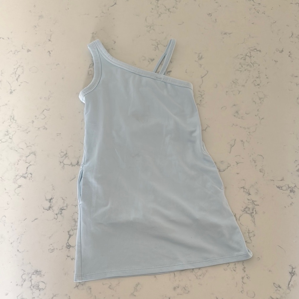 Girls All in Motion Light Blue athletic dress